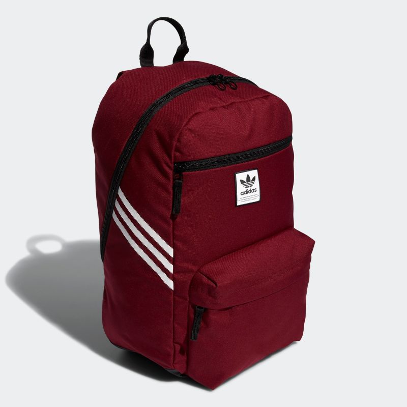 Adidas Eco-Friendly Backpack Red Recycled Materials