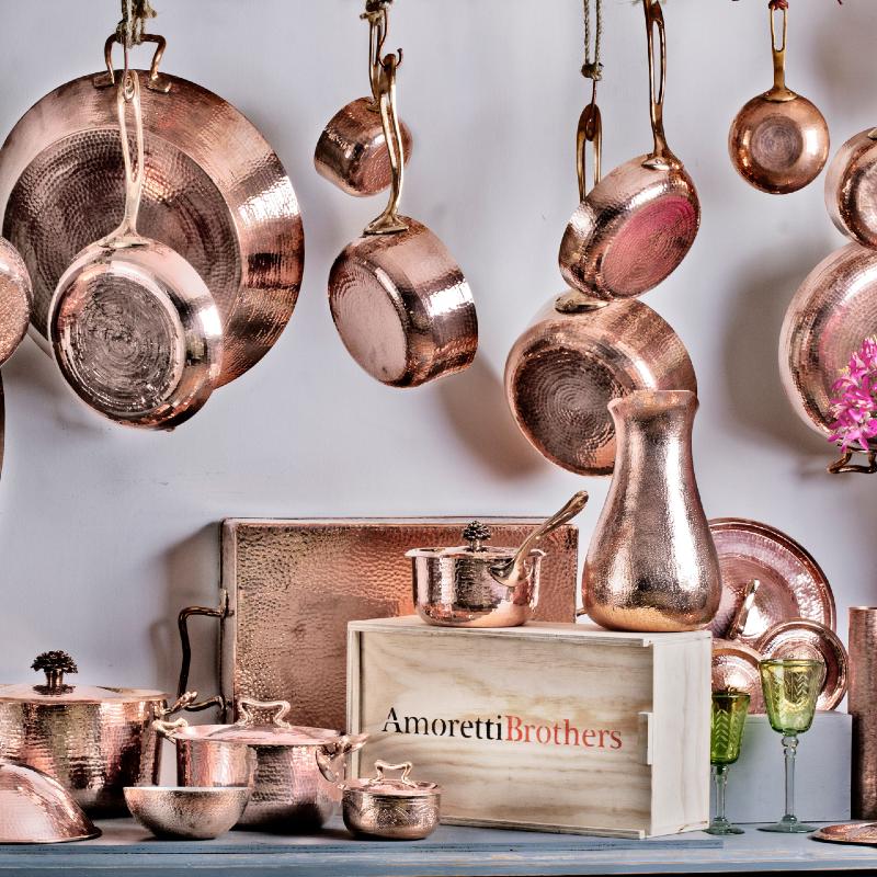 Amoretti Brothers Sustainable Cookware Recycled Copper