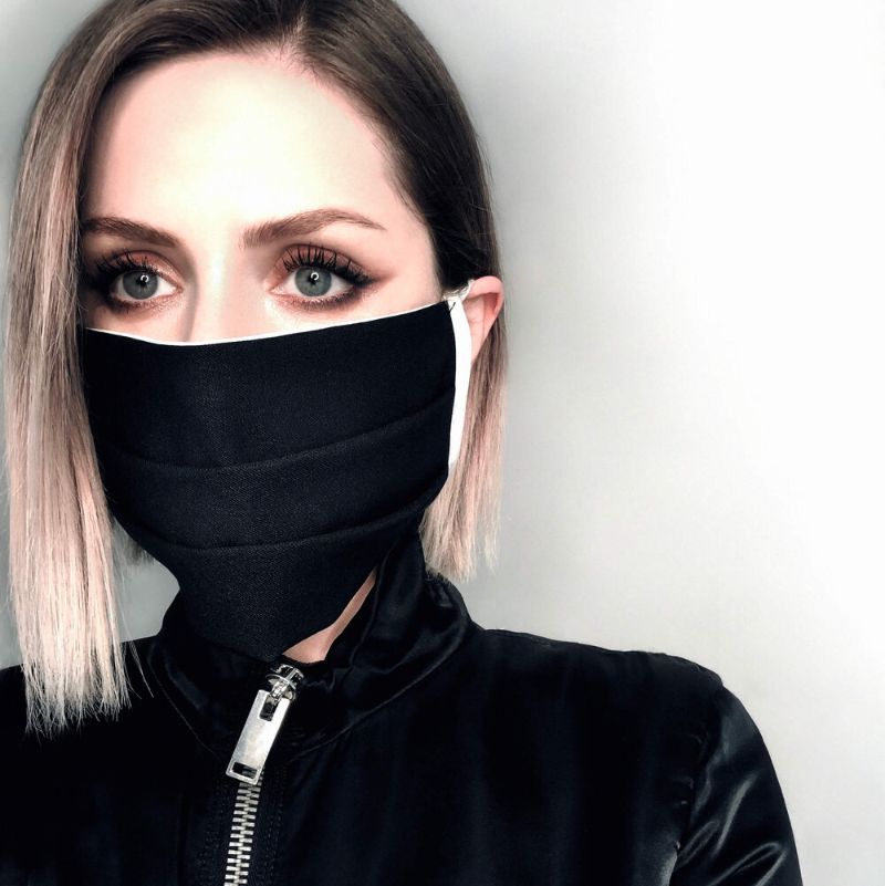 Bomme upcycled cotton reusable face mask