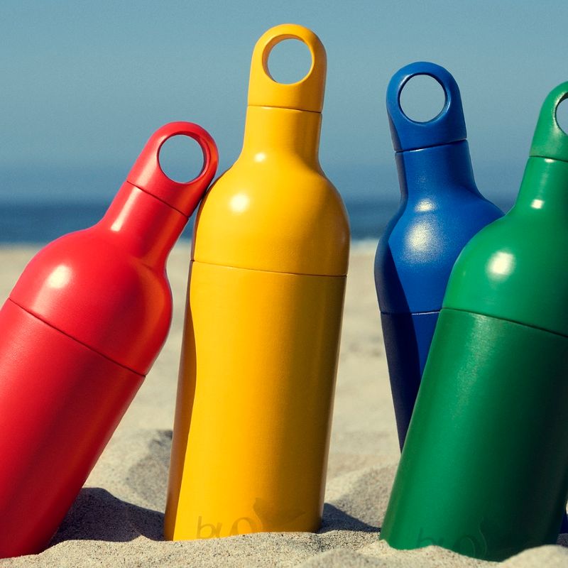 Buoy Bottle Recycled Ocean Plastic Reusable Water Bottle