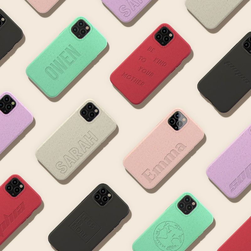 casetify customizable biodegradable compostable cell phone case