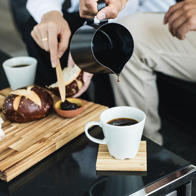 Chopvalue recycled coasters from chopsticks