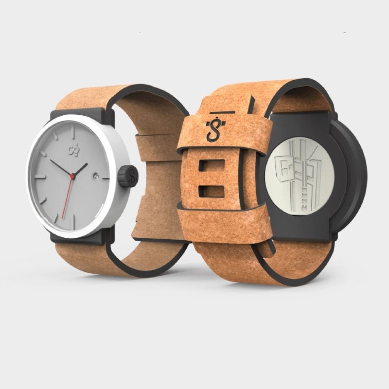Circular Clockwork Watches Eco-Friendly Recycled Materials