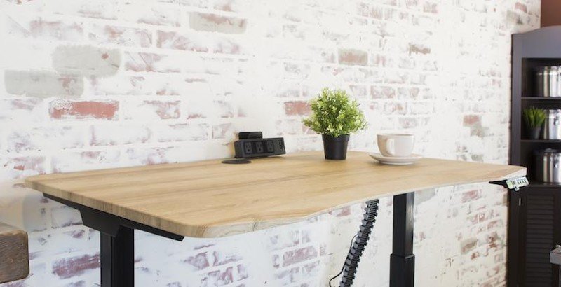 MojoDesk sustainable standing desk fsc wood