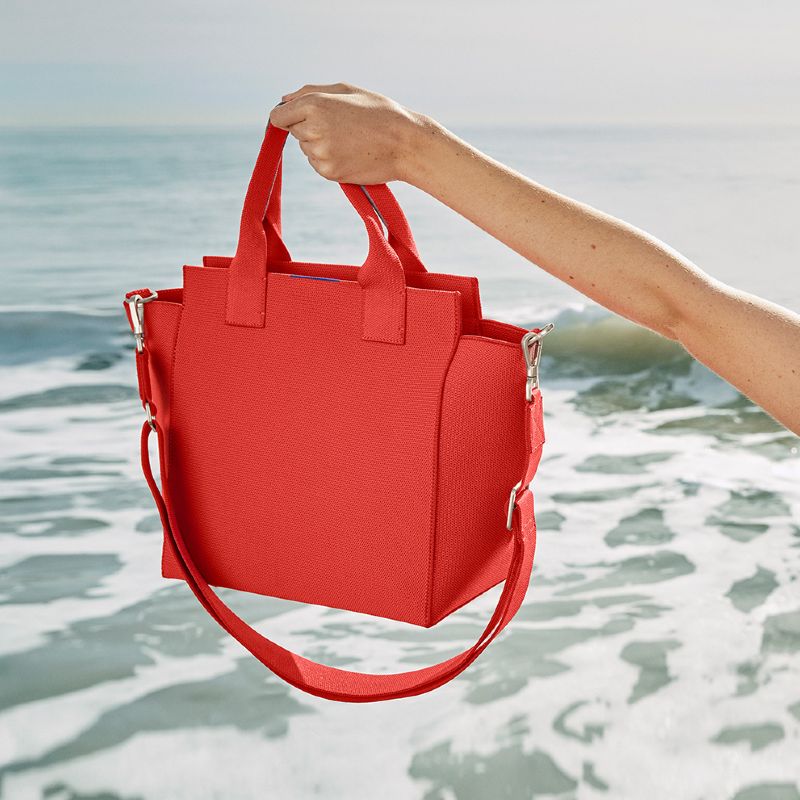 rothy's handbag recycled ocean bound plastic