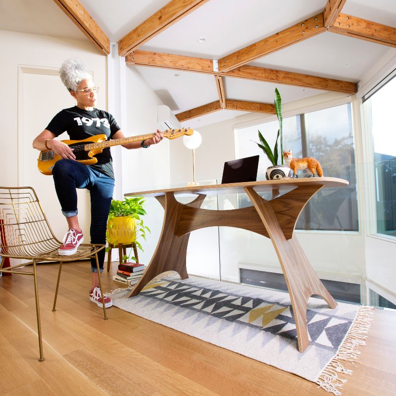 Simbly Eco-Friendly Desk and Kitchen Table FSC Wood