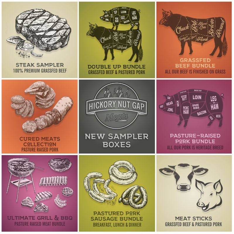 Sustainable Meat Home Delivery From Hickory Nut Gap Farm