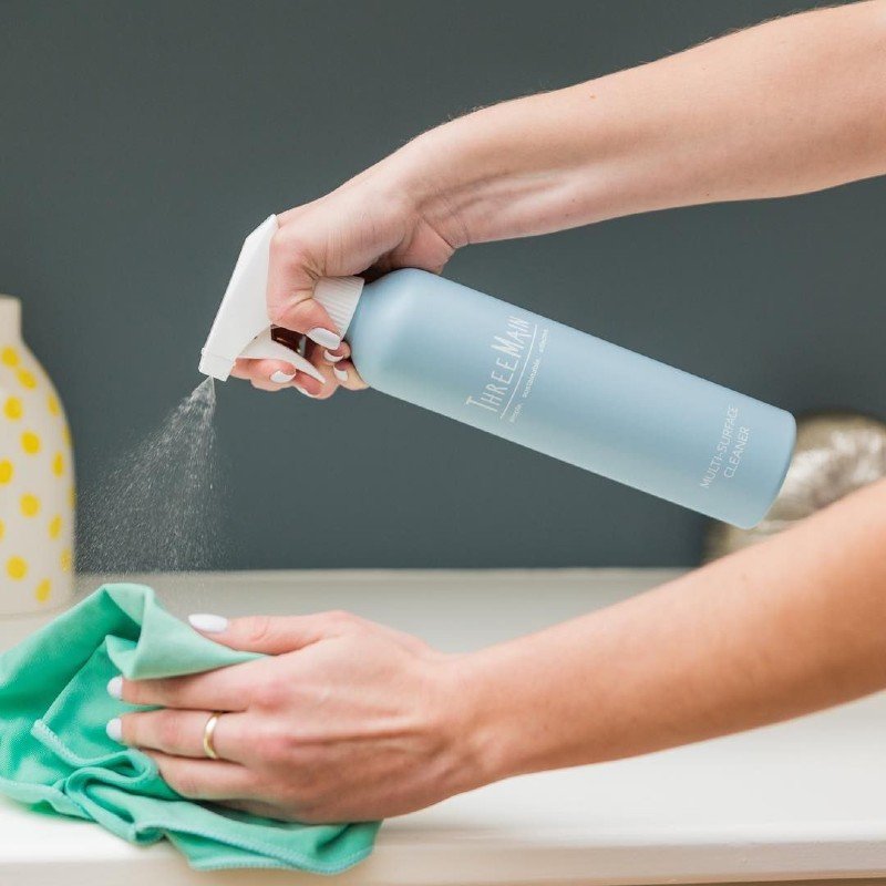 ThreeMain Natural Safe Nontoxic Cleaners