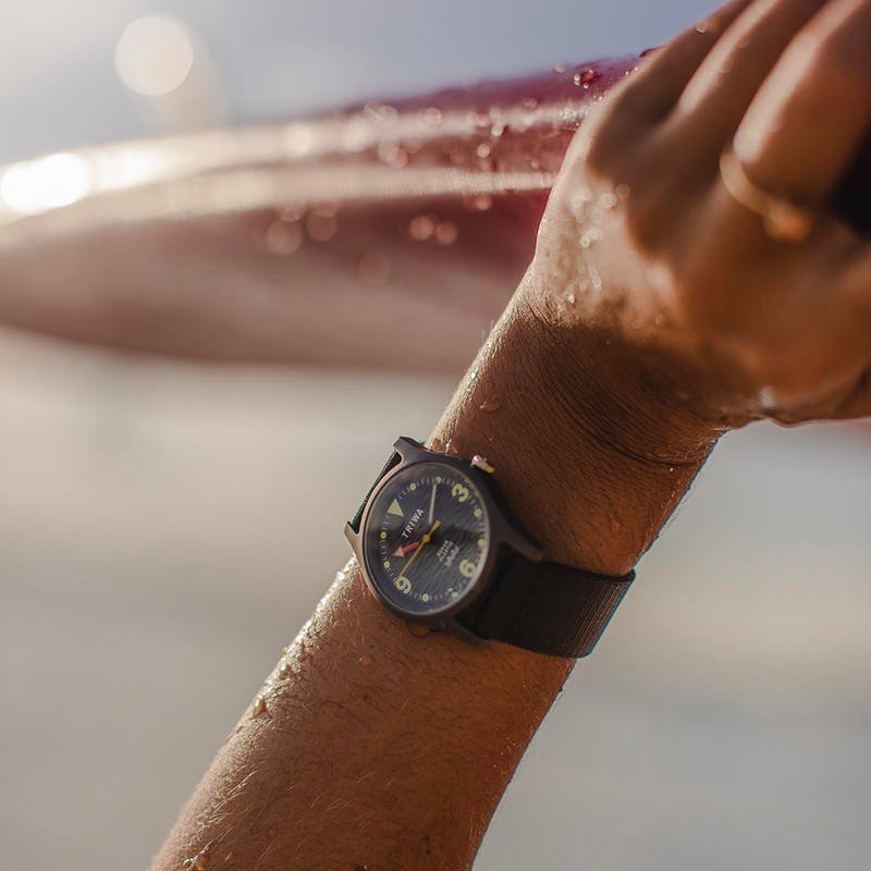 Triwa Recycled Ocean Plastic Watch Surfing