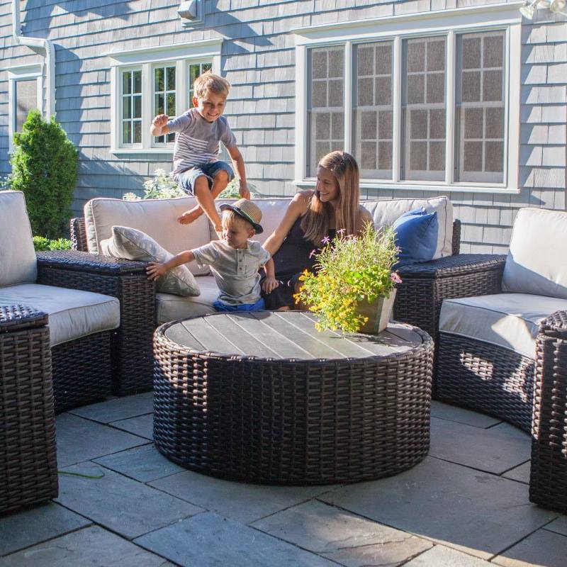 Yardbird Outdoor Furniture Intercepted Ocean Plastic Recycled